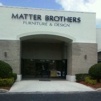 Matter brothers tarpon springs - Matter Brothers Furniture features a large selection of quality living room, bedroom, dining room, home office, and entertainment furniture as well as mattresses, home decor and accessories. Matter Brothers Furniture has a store location in Tarpoon Springs, FL. Matter Brothers Furniture serves the surrounding areas of Tarpoon Springs, FL.